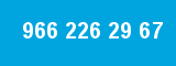 966 226 29 67 966 226 29 67